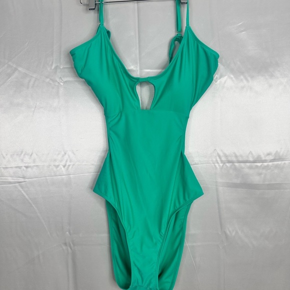 NWT No Boundaries Teal One Piece Swimsuit size XXL (19) juniors - Picture 7 of 12